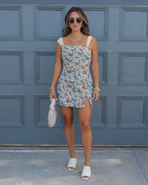 Roam Free Butterfly Mini Skirt