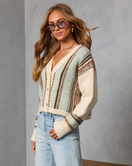 Emberglow Colorblock Cardigan