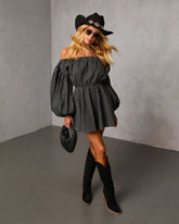 Antara Plaid Mini Dress
