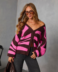 Outside The Box Knit Button Front Cardigan