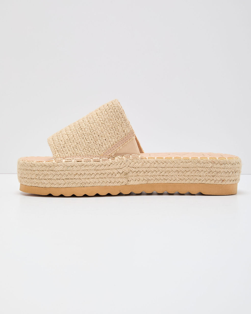 Ashlen Raffia Platform Sandals
