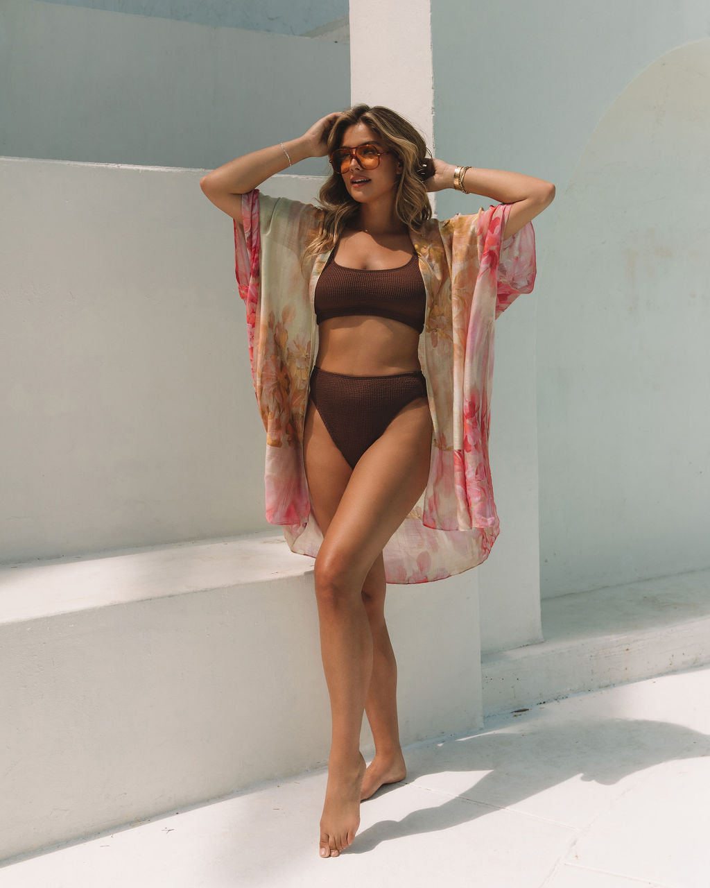 Malibu Scrunch High Waisted Bikini Bottom
