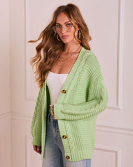 Katrine Cable Knit Cardigan