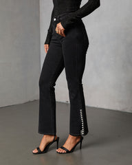 Delmer Bootcut Super Stretch Embellished Jeans