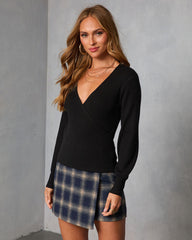 Abbey Drape Knit Sweater