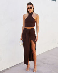 Break The Mold Halter Top