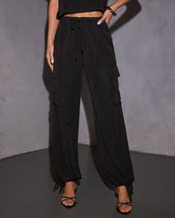 Copelan Mid Rise Cargo Pants