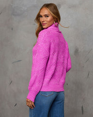Deidra Chunky Turtleneck Sweater