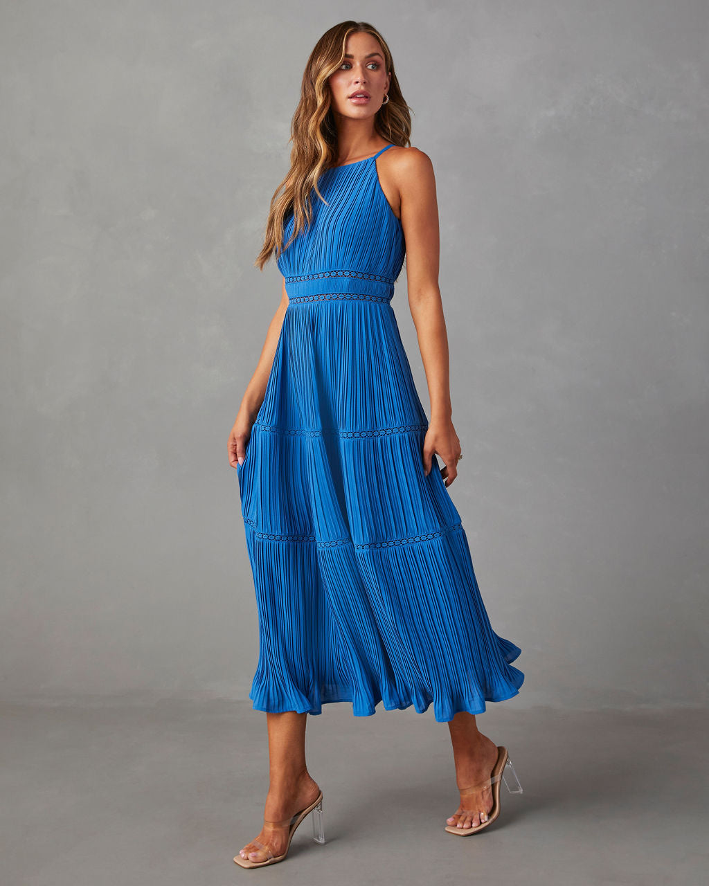 Lucienne Tiered Midi Dress