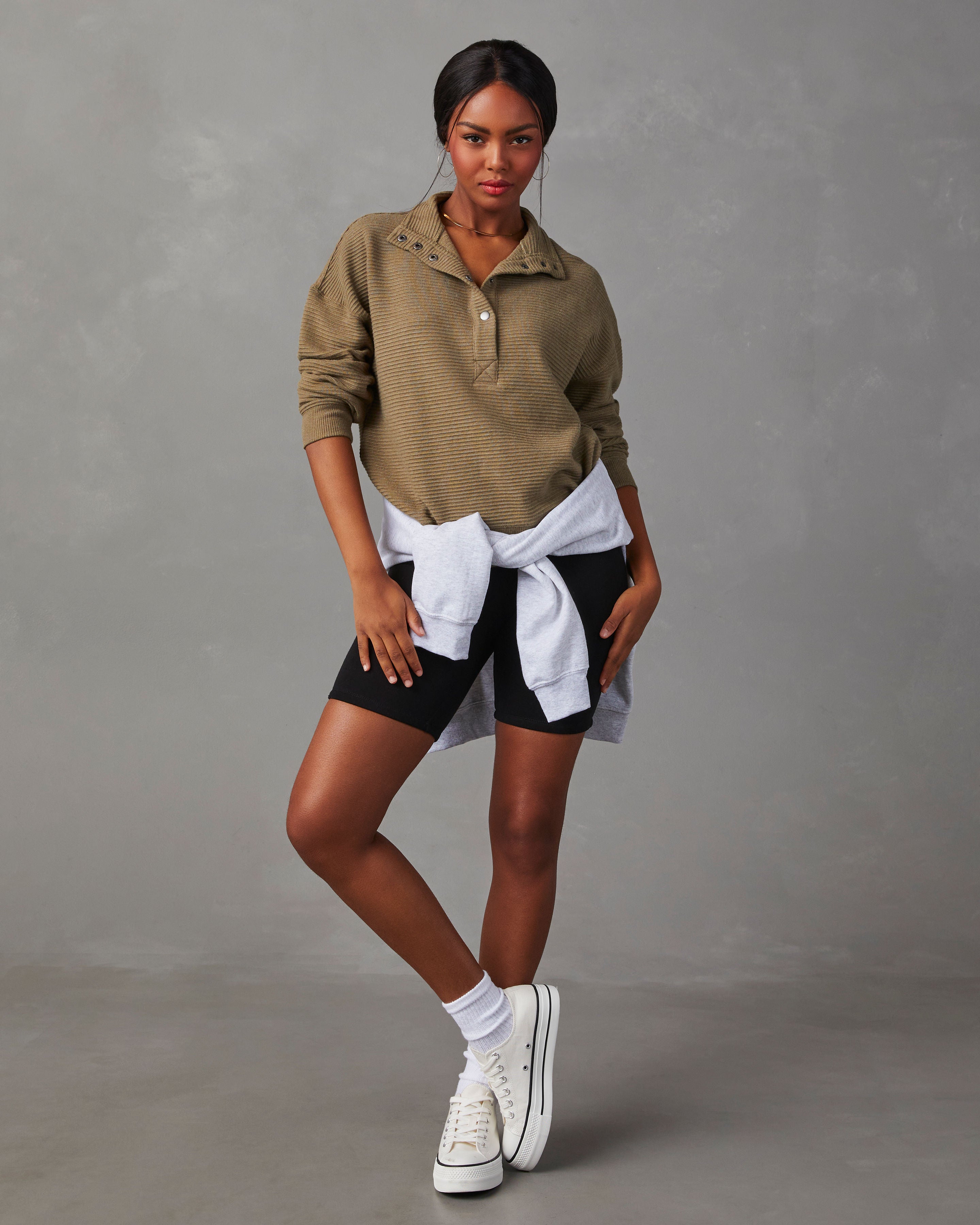 Kinsleigh Collared Pullover Sweater