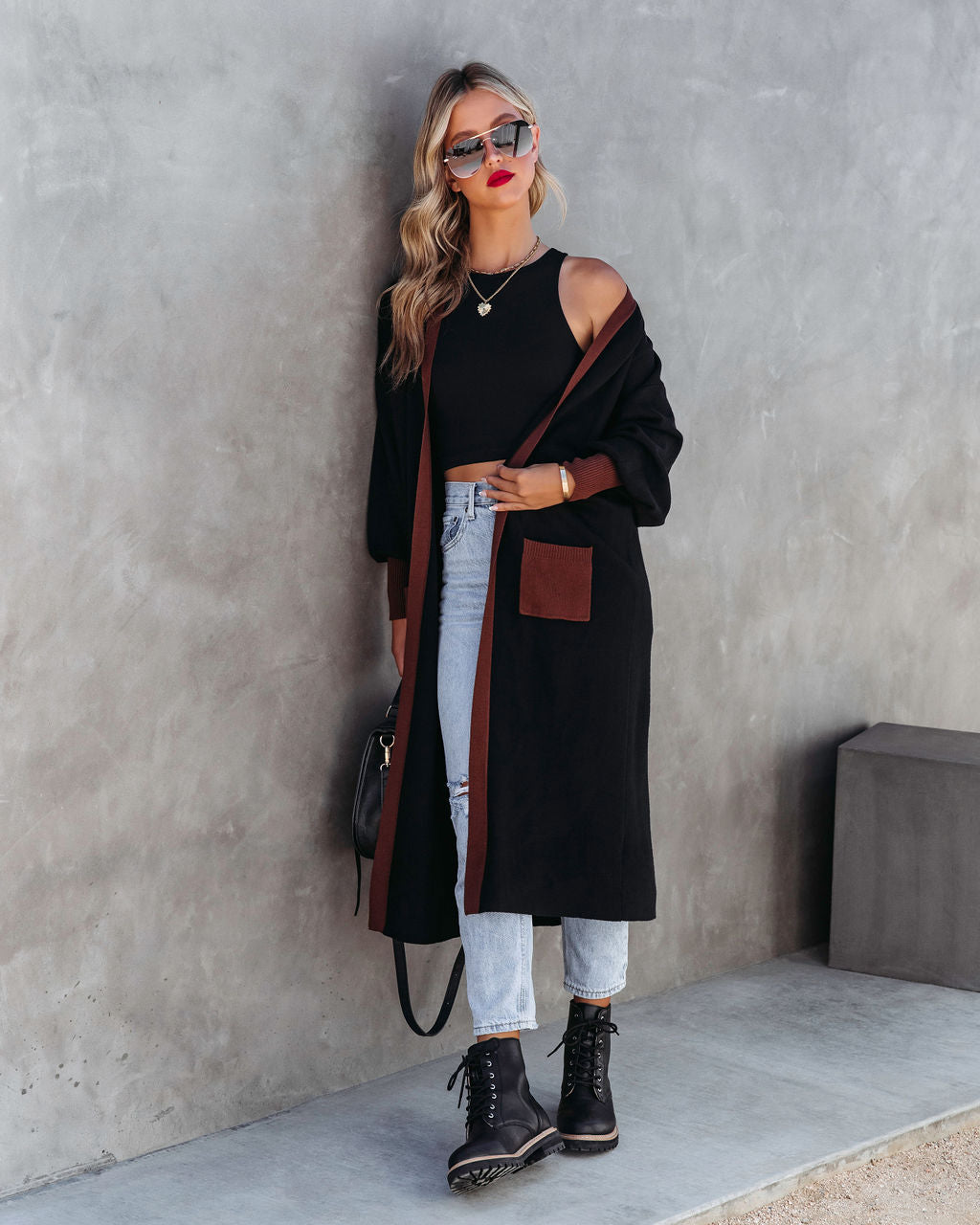 Enchantment Pocketed Duster Cardigan
