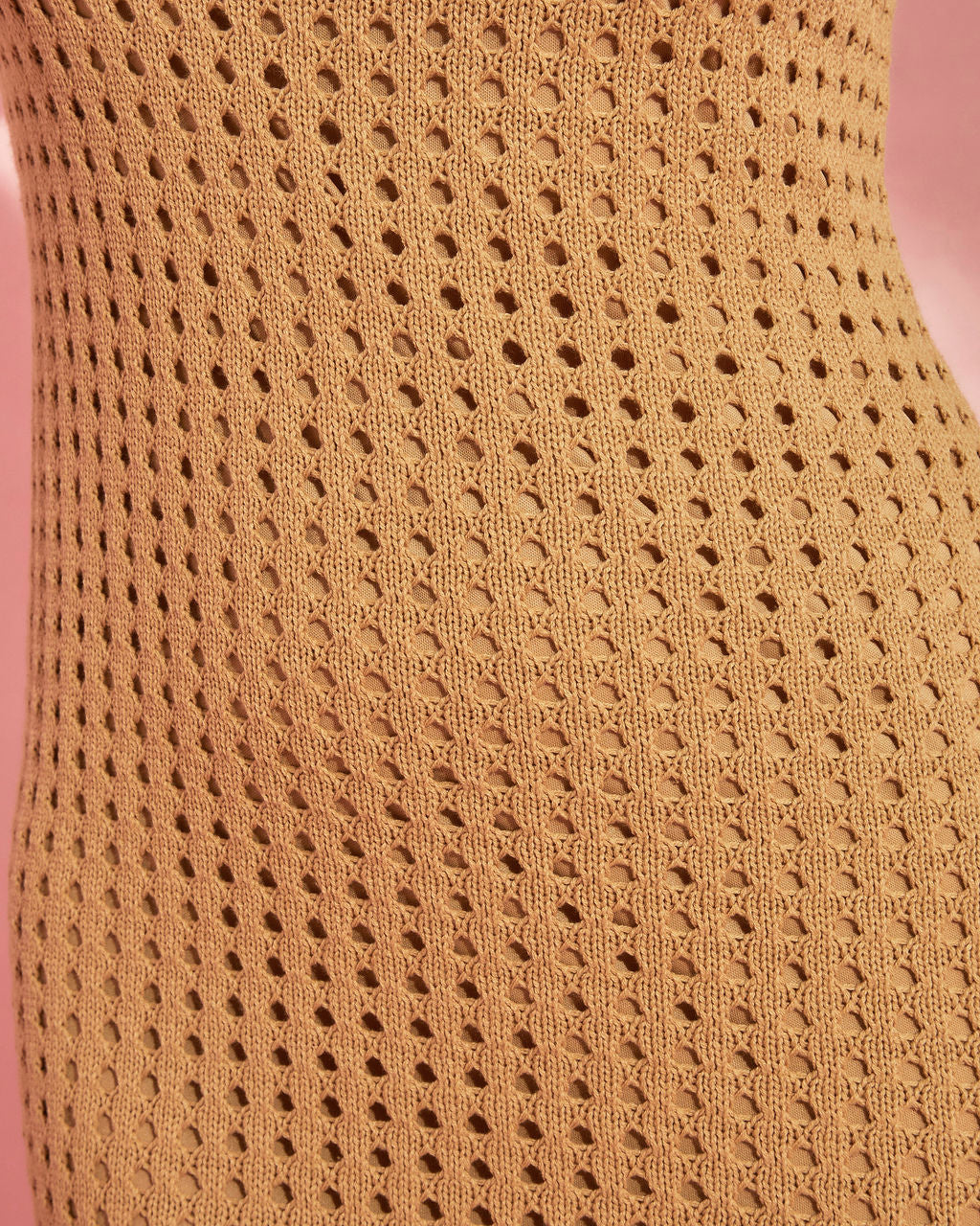 Seychelles Cotton Blend Crochet Knit Midi Dress